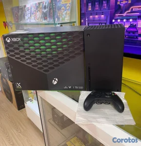 xbox serie x black nueva de 1 teram y control 
