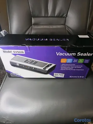 equipos profesionales - Máquina Selladora al Vacío Profesional 95 KPa – Modos Seco/Húmedo, 1 Rollo 10