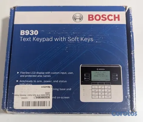 otros electronicos - Teclado de Alarma Bosch B930 Alfanumérico SDI2 – N 3