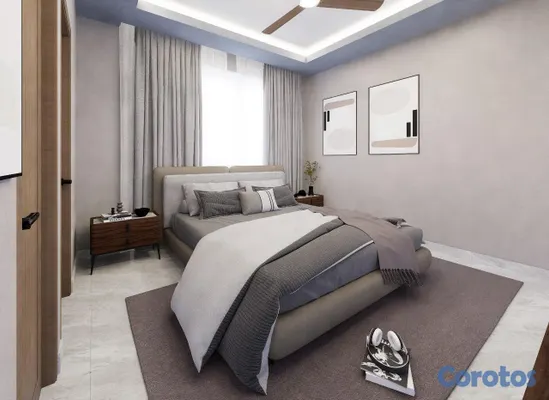 apartamentos - Apartamento en venta en Residencial Camila II, Monte Adentro, Santiago 4