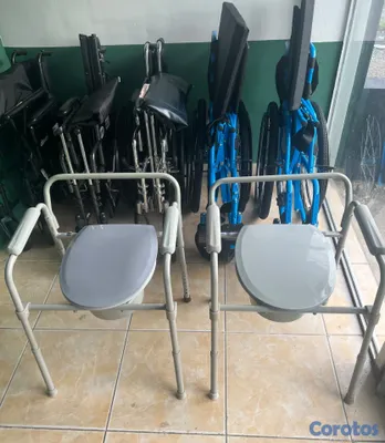 Salud y Equipamiento Médico - Inodoros portatil y sillas de rueda 3