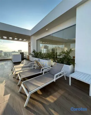 apartamentos - Apartamento con linea blanca en alquiler (71mts2) de 1 hab. en Ensache Paraiso 8