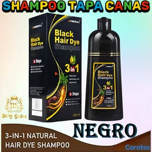 SHAMPOO CUBRE CANAS | SHAMPOO TAPA CANAS | SHAMPOO TAPA CANAS 3 EN 1 | 