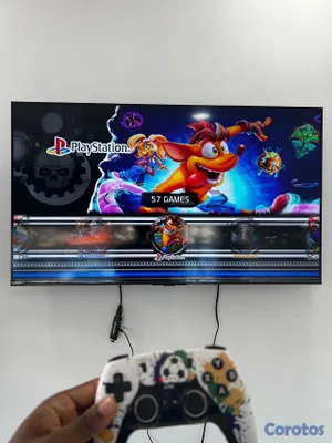 consolas y videojuegos - Gamestick x8 ultra con 2 controles recargables y más de 40 mil juegos  4