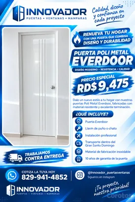 servicios profesionales - PUERTAS 3L EVDERDOOR EN ACERO INOXIDABLE (TALLADO LIMITADAS) 7