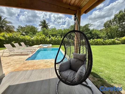 casas vacacionales y villas - Villa nueva a estrenar en Juan Dolio  12
