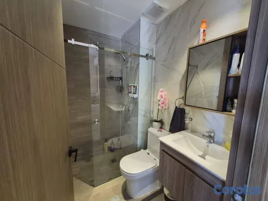 apartamentos - Apartamento en alquiler Bella vista, 2 hab amuebla 12