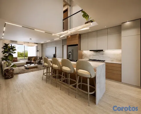 casas vacacionales y villas - Villa moderna en Las Ballenas a 600 m de la playa 5