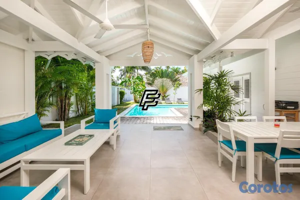 casas vacacionales y villas - ¡Villa Lujosa a 2 Minutos a Pie de Playa Las Ballenas! 🏖️ DR 🇩🇴 5