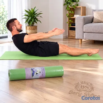 Artículos Deportivos - Alfombra de Ejercicio y Yoga para Entrenar | Alfombra para Yoga de 61x173x0.6 cm 3