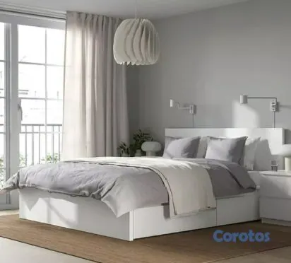 muebles y colchones - ¡VENDO CAMA IKEA MALM – TAMAÑO FULL! Cama IKEA MAL 5