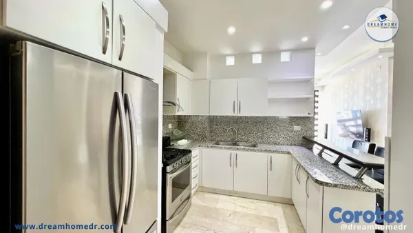 apartamentos -  Apartamento amueblado en alquiler en la perilla de dos habitaciones con Piscina 7