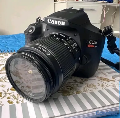 camaras y audio - Canon T7 Impecable + Kit Ultimaxx Completo (Mochila, Flash, 4 Baterías y Lentes) 4