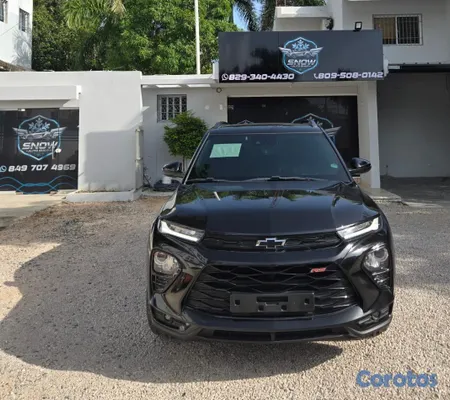 jeepetas y camionetas - CHEVROLET TRAILBLAZER 2022 NEGRO GASOLINA 2