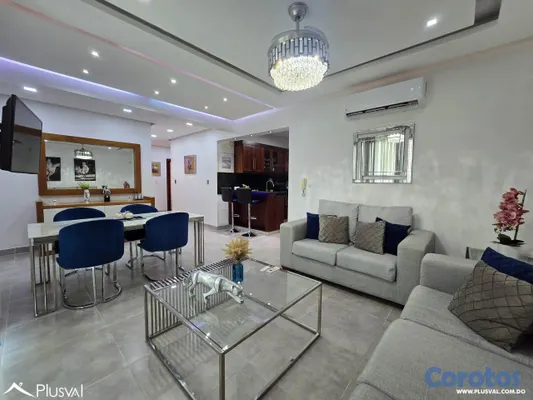 apartamentos - Apartamento en Venta Amueblado, Moderno y con Balcón Privado 2