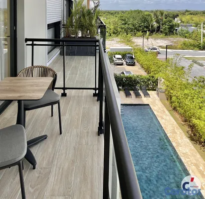 apartamentos - Apto de 1 hab amueblado en Las Canas, Cap Cana · R 9