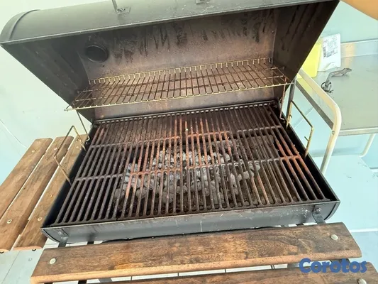 herramientas, jardines y exterior - REMATE POR MUDANZA - BBQ de carbón 4