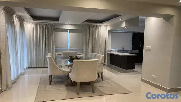 apartamentos - Alquilo apto amueblado en Evaristo Morales 2