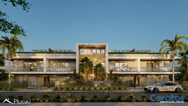 casas - Casa Tipo Townhouse de 2 Habitaciones en Zona Céntrica de PuntaCana 10