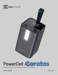 computadoras y laptops - CARGADOR MÓVIL (POWER BANK) KLIP XTREME KPB-900, 100W, 50,000MAH, 3X USB-C + 2X  2