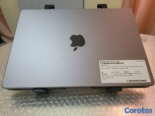 computadoras y laptops - Macbook Pro 2021 (M1pro) 14" 512GB SSD  5