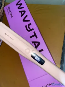 PLANCHA DE VAPOR WAVYTALK ORIGINAL – COMO NUEVA🩷