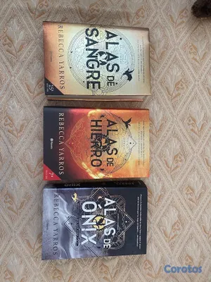 libros y revistas - 🐉 Trilogía Empíreo Completa - Tapa Dura (Alas de Sangre, Hierro y Tormenta 2