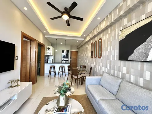 apartamentos - Alquiler | Moderno apartamento amueblado en Bella  12