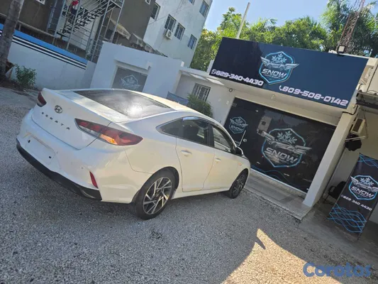 carros - HYUNDAI SONATA NEW RISE 2021 BLANCO 5