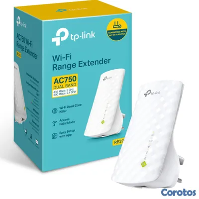 computadoras y laptops - REPETIDOR TP-LINK WIFI 5, AC750, VELOCIDADES DE DOBLE BANDA DE HASTA 750 MBPS
 3
