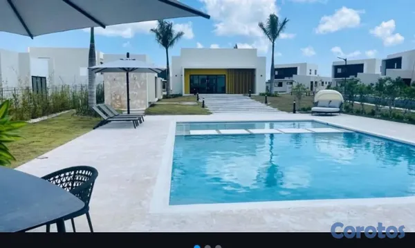 casas vacacionales y villas - Atabey: villa de 2 habitaciones con patio por US$150,000 7