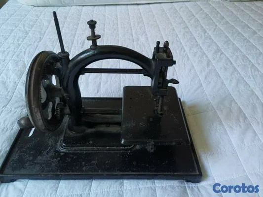 arte y antigüedades - Maquina de coser manual de colección 6