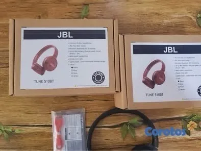 camaras y audio - 🎧 Auriculares JBL 510BT Bluetooth – Color Negro 🎶 2
