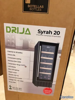 equipos profesionales - Vinera DRIJA Syrah 20 - Nueva, 20 botellas, doble  9