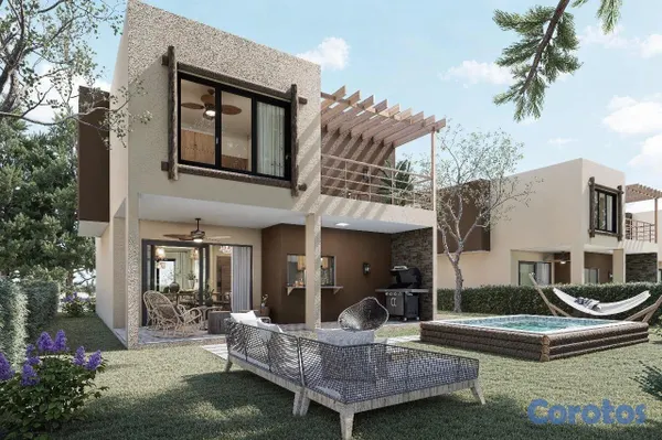 casas vacacionales y villas - Proyecto cerrado de 24 villas en Jarabacoa 2
