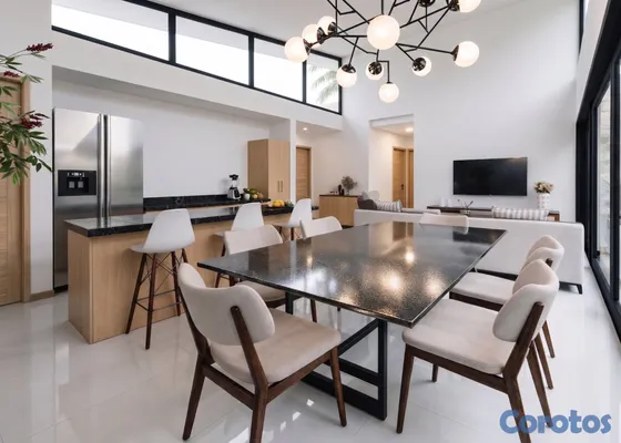 casas vacacionales y villas - Venta de villa en punta cana de 2 habitaciones en  2
