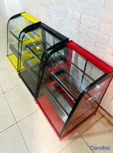 Vitrinas Exhibidoras de Cristal Nuevas