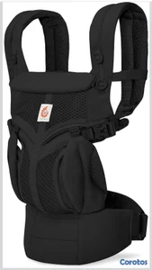 Portabebé ergonómico Ergobaby – Negro (nunca usado) 
