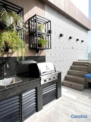 apartamentos - Apartamento En Alquiler De 1 Habitación Y Baños En 8
