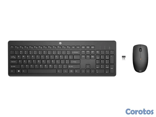computadoras y laptops - TECLADO Y MOUSE INALAMBRICO HP EN INGLES, HP 235   2