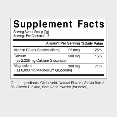 Salud y Equipamiento Médico - Magnesio Polvo 300 Mg Natalist 2