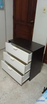 muebles y colchones -   Cajonero de 3 gavetas (moderno). 2