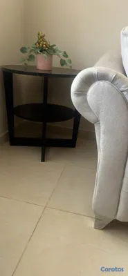 decoración y accesorios - mueble con 2 mesas cojines y alfombra todo aprovecha  2