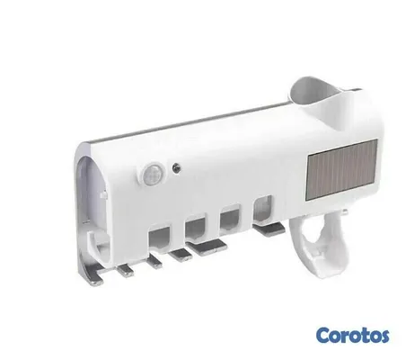 salud y belleza - Desinfectante para cepillo de dientes esterilizador y soporte con luz LED UV  4
