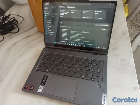 computadoras y laptops - Laptop Lenovo Ryzen 5 8645HS / 16GB RAM / Radeon 760M / 512GB SSD a buen precio  9