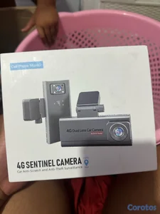 cámara para auto de doble lente 4G Sentinel con GPS y radar integrado,