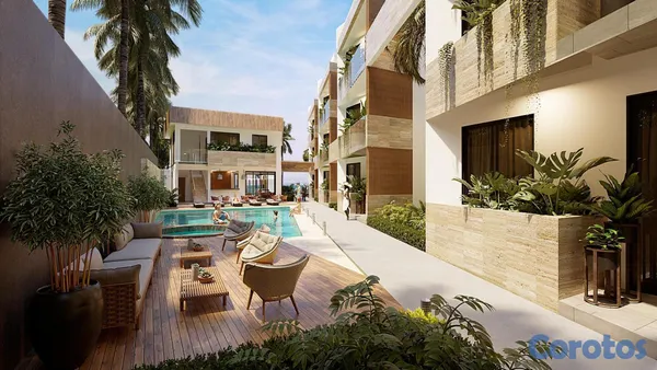 apartamentos - Zoe Residences -  Primera Línea de Playa - Playa Popy - Las Terrenas. 5