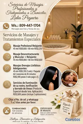 servicios profesionales - Servicios de Spa, Make Up, Iluminacion de la Piel, 2