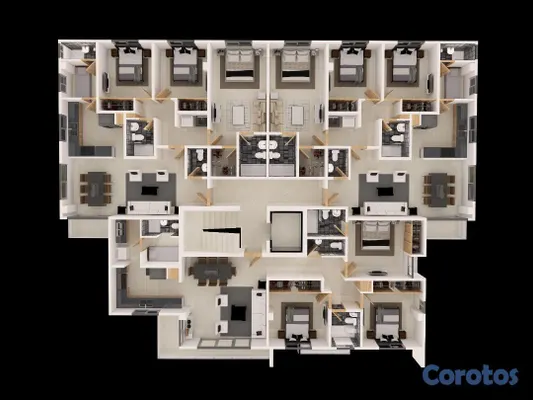 apartamentos - Apartamentos en mirador sur de 2H desde 106mts2 US$ 106,000 ID1326 7
