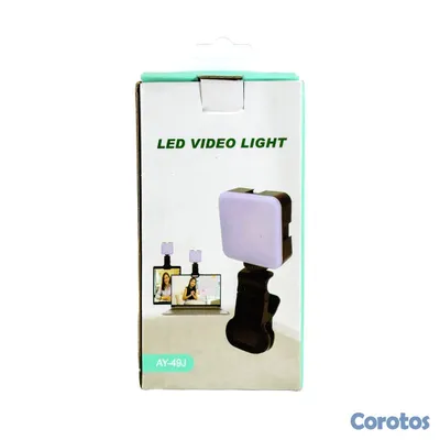accesorios para electronica - Luz LED para Creación de Contenido con Soporte par 3